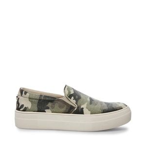 Camo platform Steve Madden slip on shoe